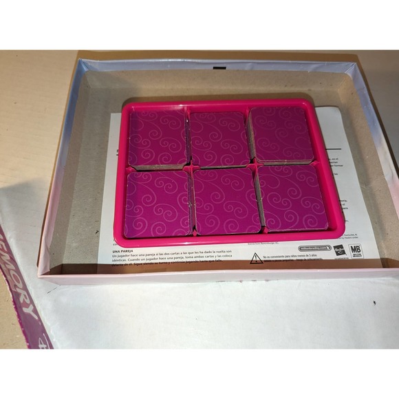 Memory Game Disney Princess Edition Milton Bradley 44007 2004 71/72 Cards - Picture 10 of 12